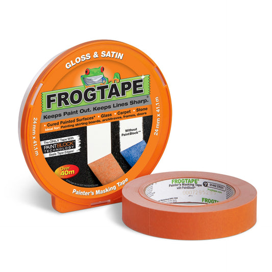 Frog Tape For Gloss & Satin Painter's Tape Orange - 41.1m