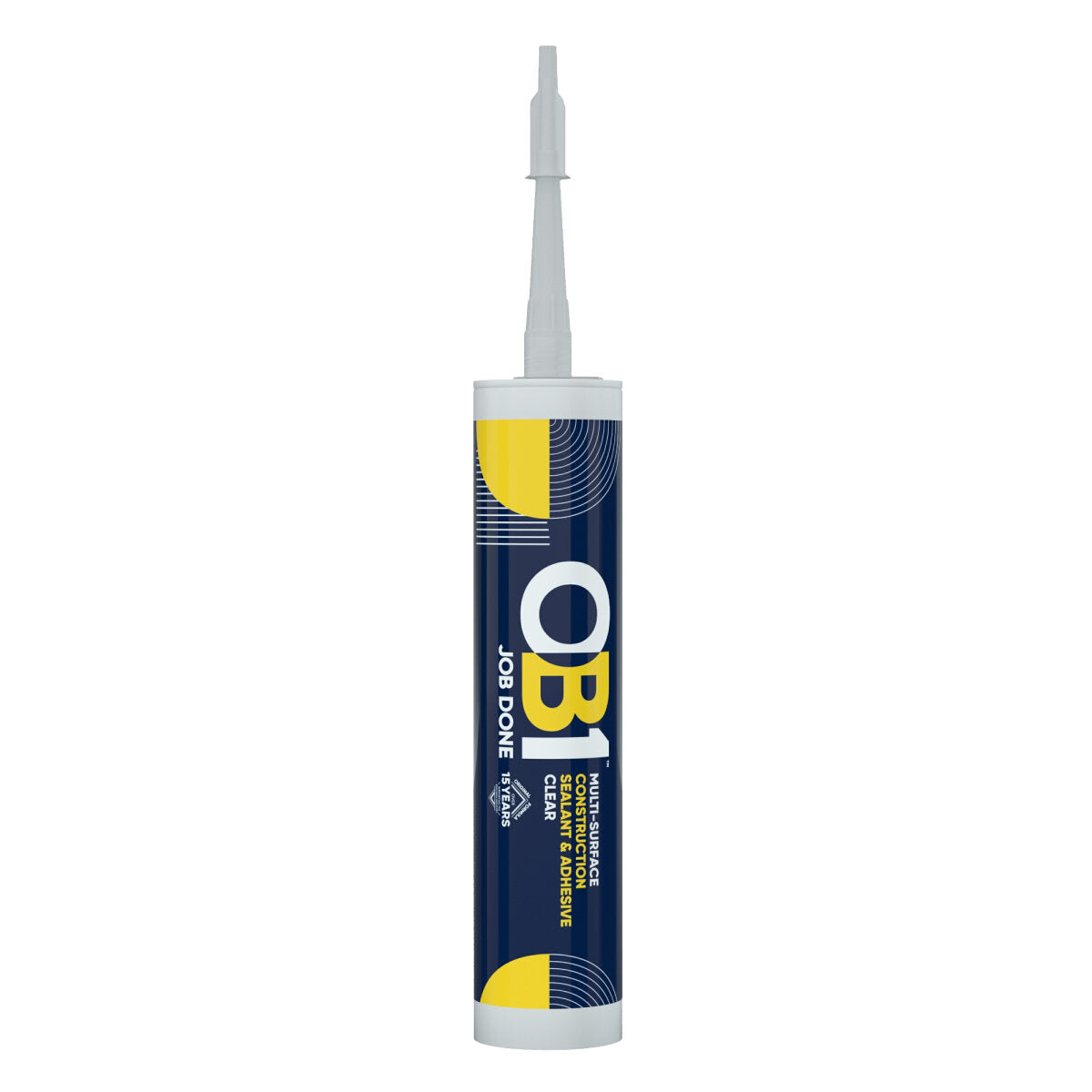 290ml OB1 Multi-Surface Construction Sealant & Adhesive Clear