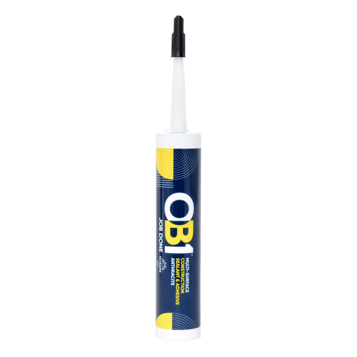 290ml OB1 Multi-Surface Construction Sealant & Adhesive Anthracite