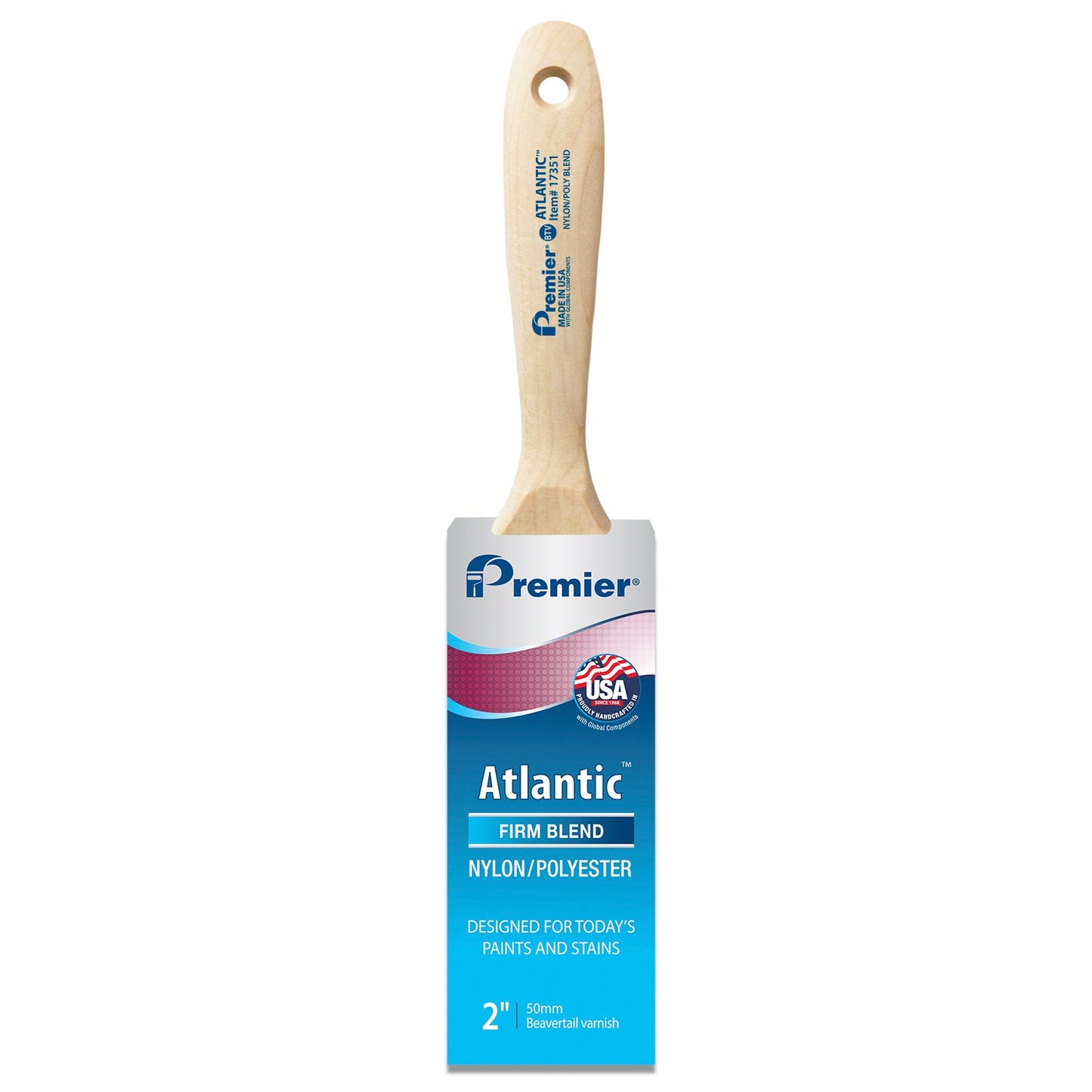 2" Premier Atlantic Beavertail Paint Brush