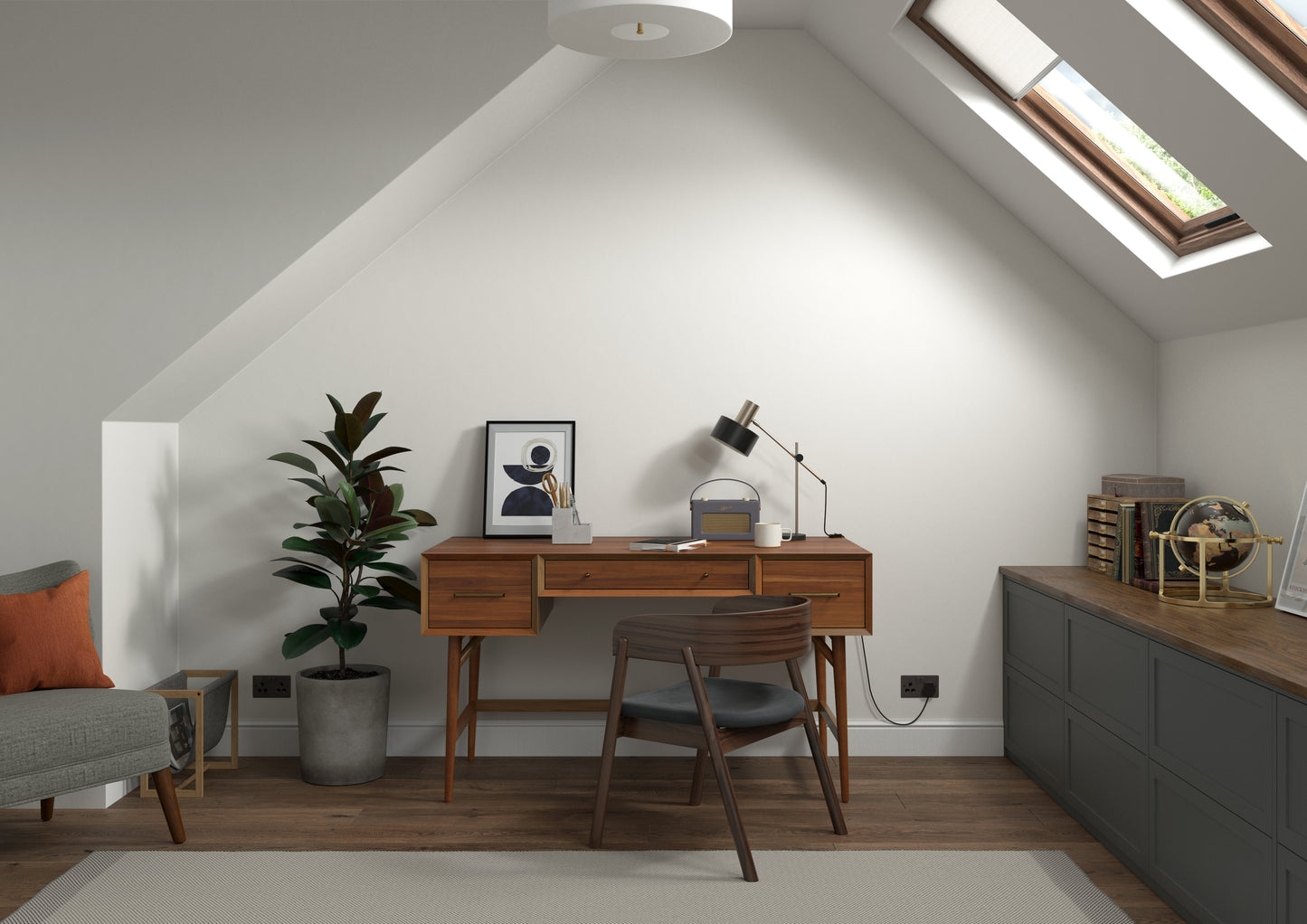 125ml Dulux Heritage Sample Pot Ash White