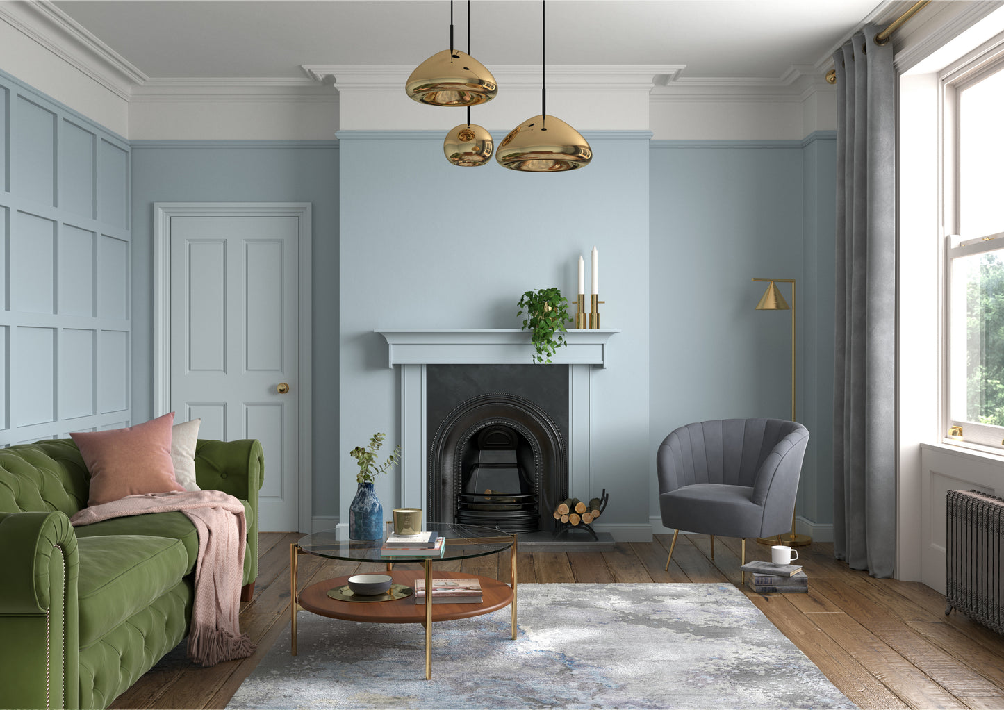 125ml Dulux Heritage Sample Pot Country Sky