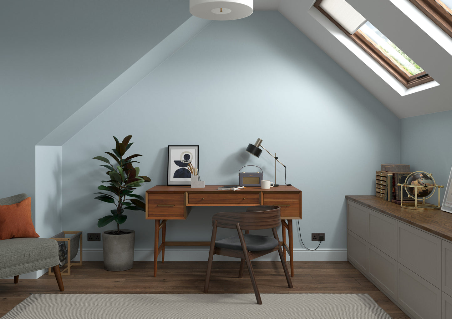 125ml Dulux Heritage Sample Pot Country Sky