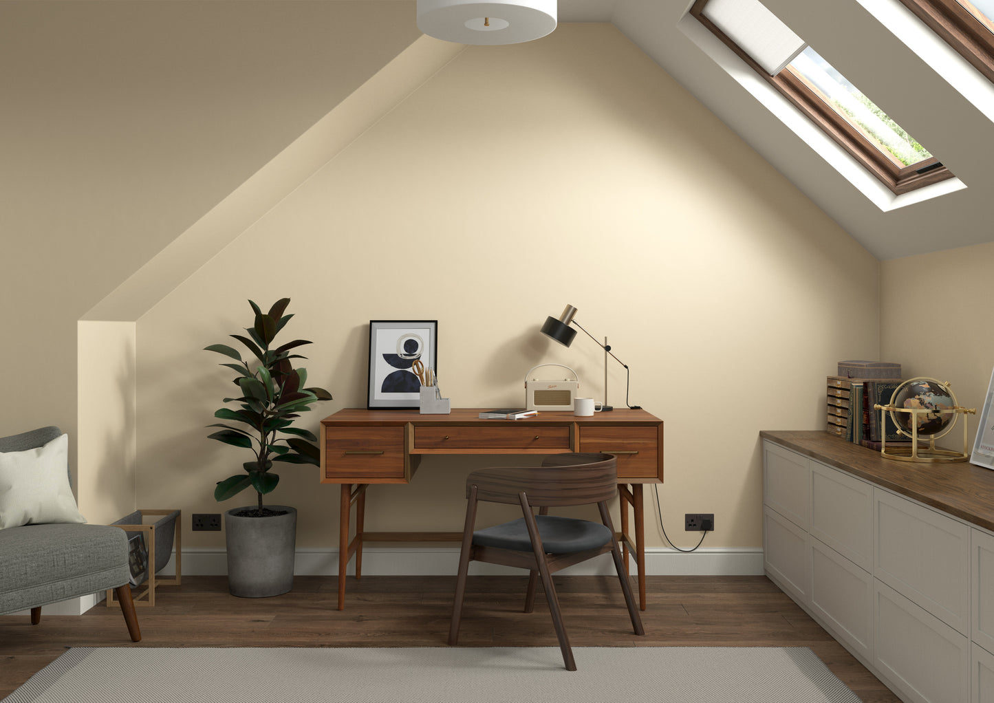 125ml Dulux Heritage Sample Pot Cream