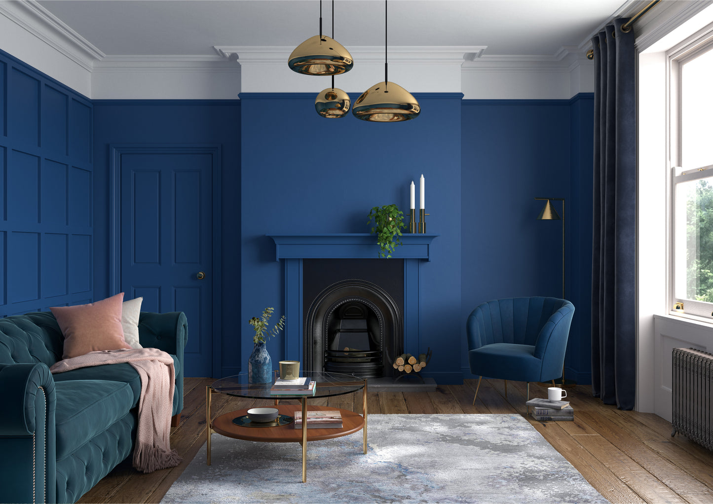 125ml Dulux Heritage Sample Pot Deep Ultramarine