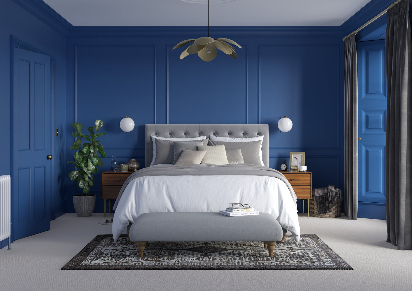 125ml Dulux Heritage Sample Pot Deep Ultramarine