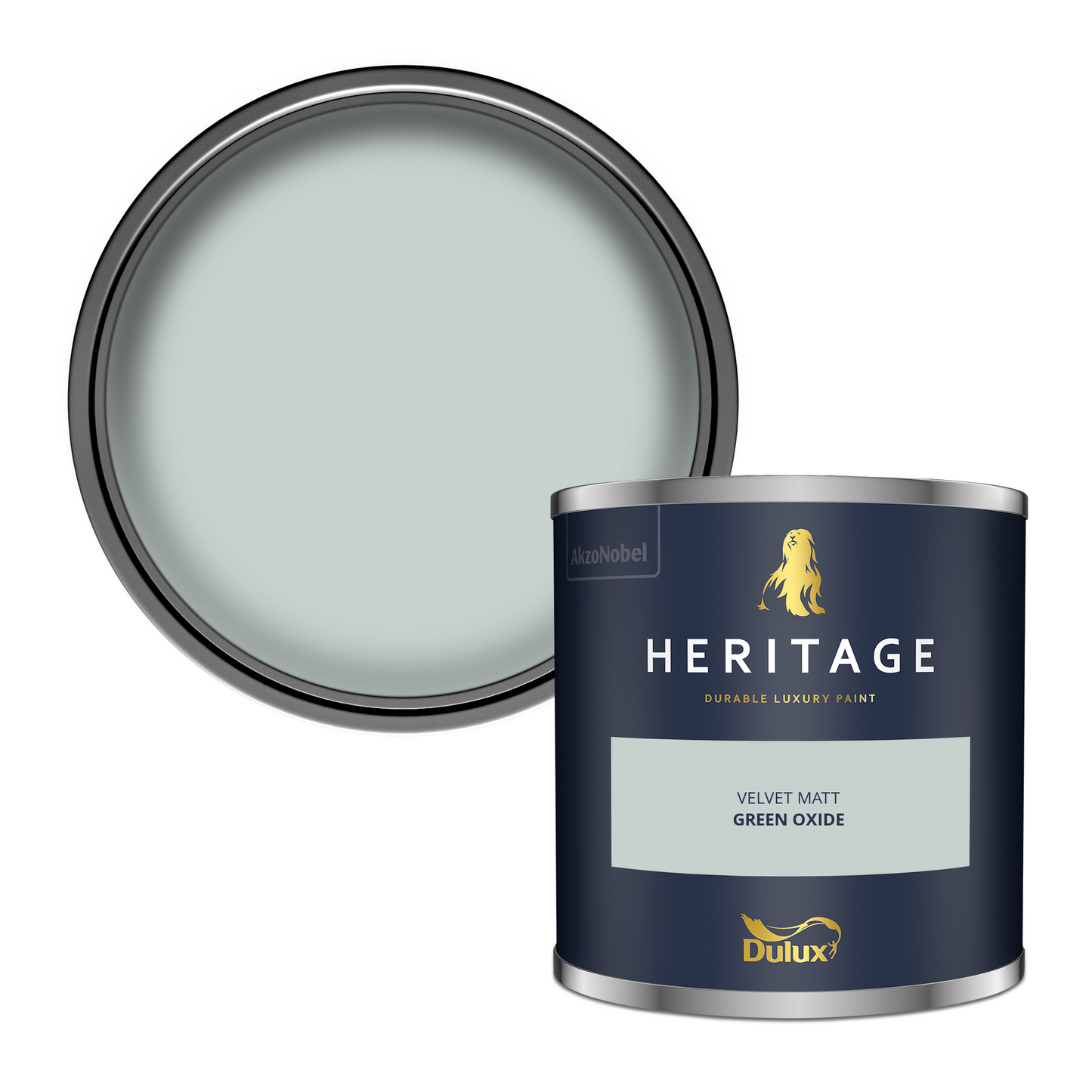 125ml Dulux Heritage Sample Pot Green Oxide