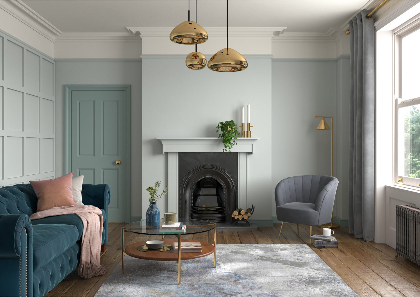 125ml Dulux Heritage Sample Pot Green Slate