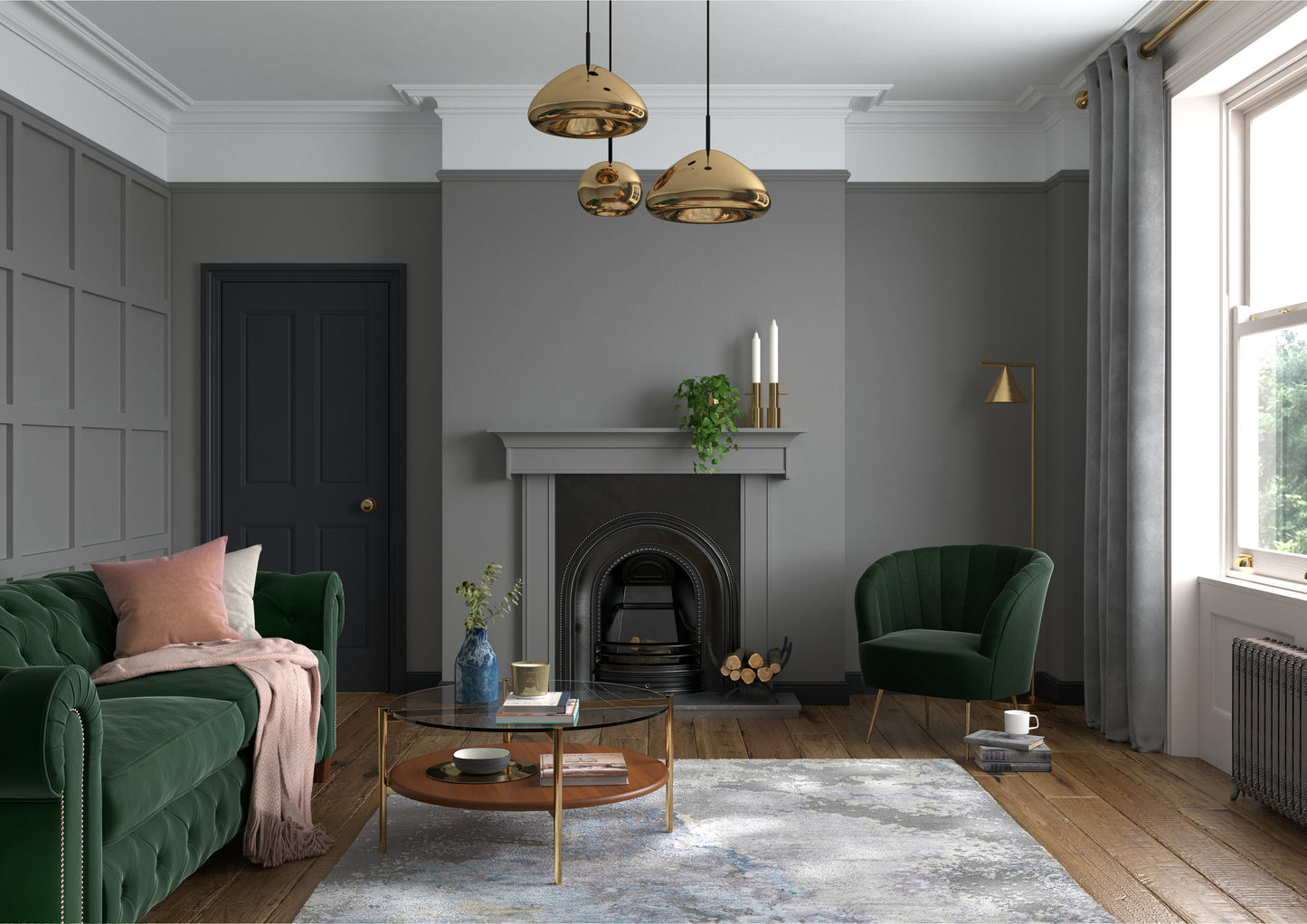 125ml Dulux Heritage Sample Pot Lead Grey