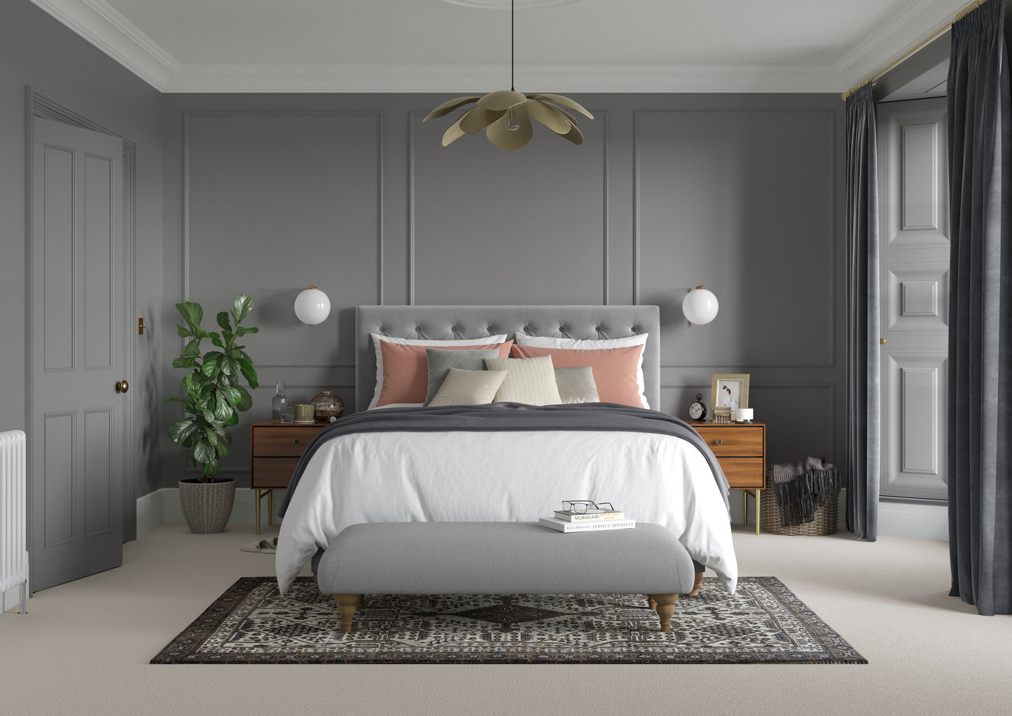 125ml Dulux Heritage Sample Pot Lead Grey