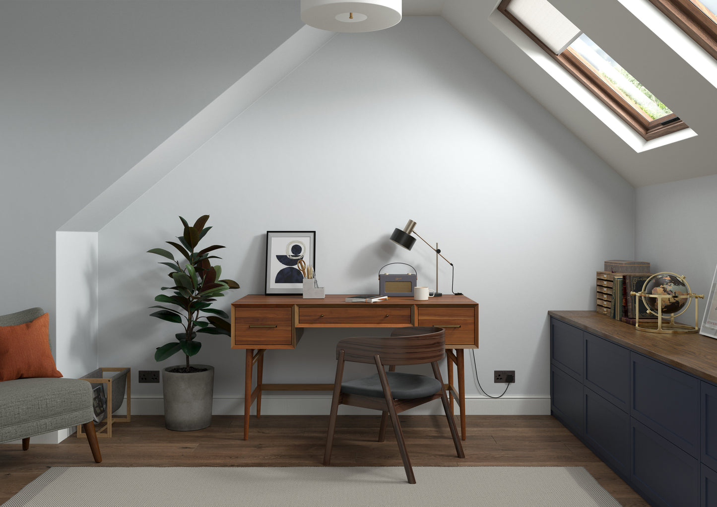 125ml Dulux Heritage Sample Pot Lead White