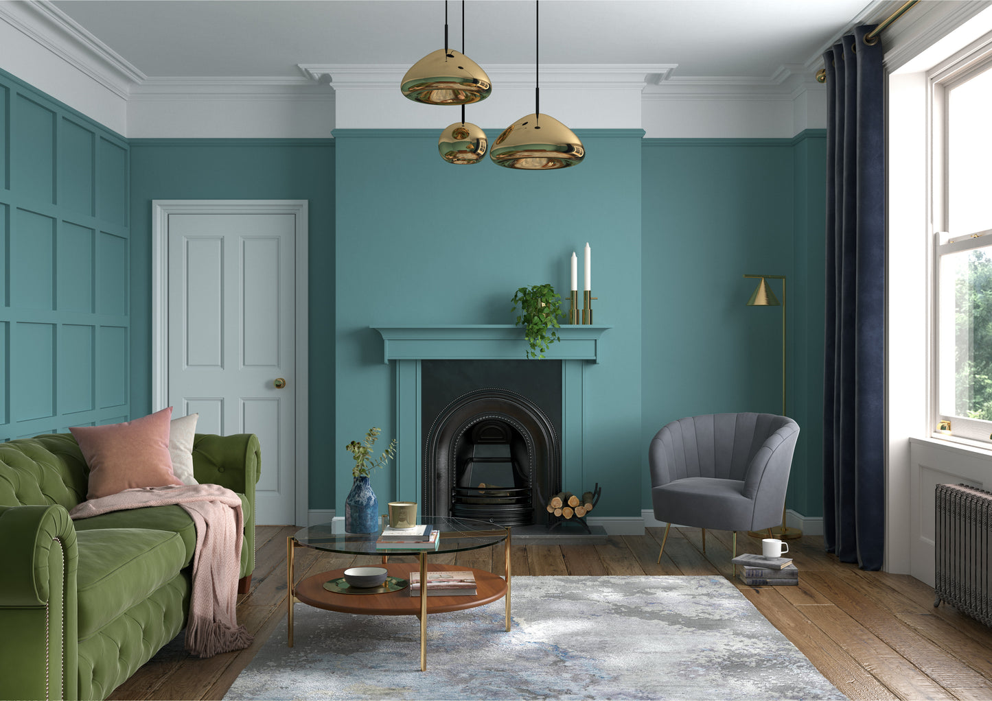 125ml Dulux Heritage Sample Pot Maritime Teal
