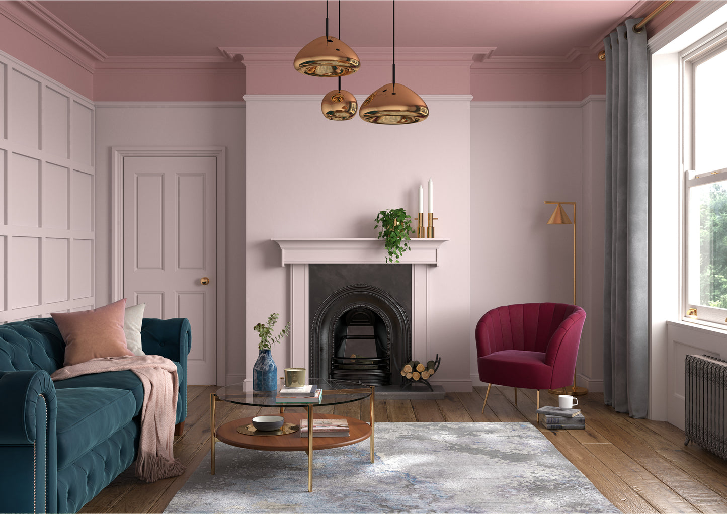 125ml Dulux Heritage Sample Pot Potters Pink