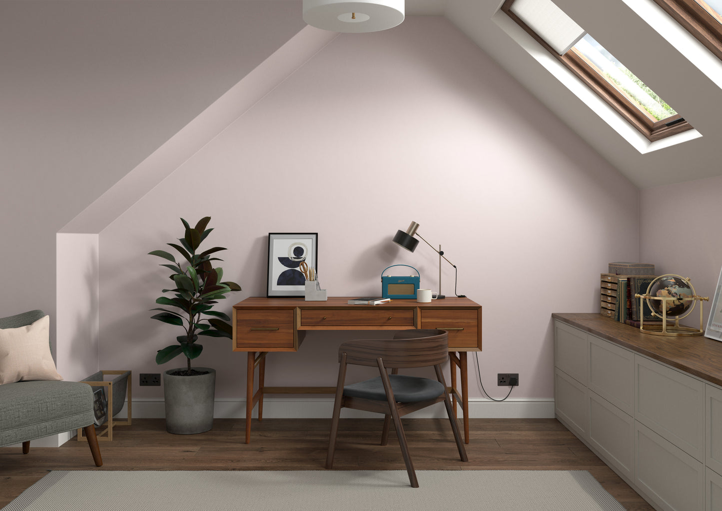 Dulux Heritage Velvet Matt Emulsion Potters Pink