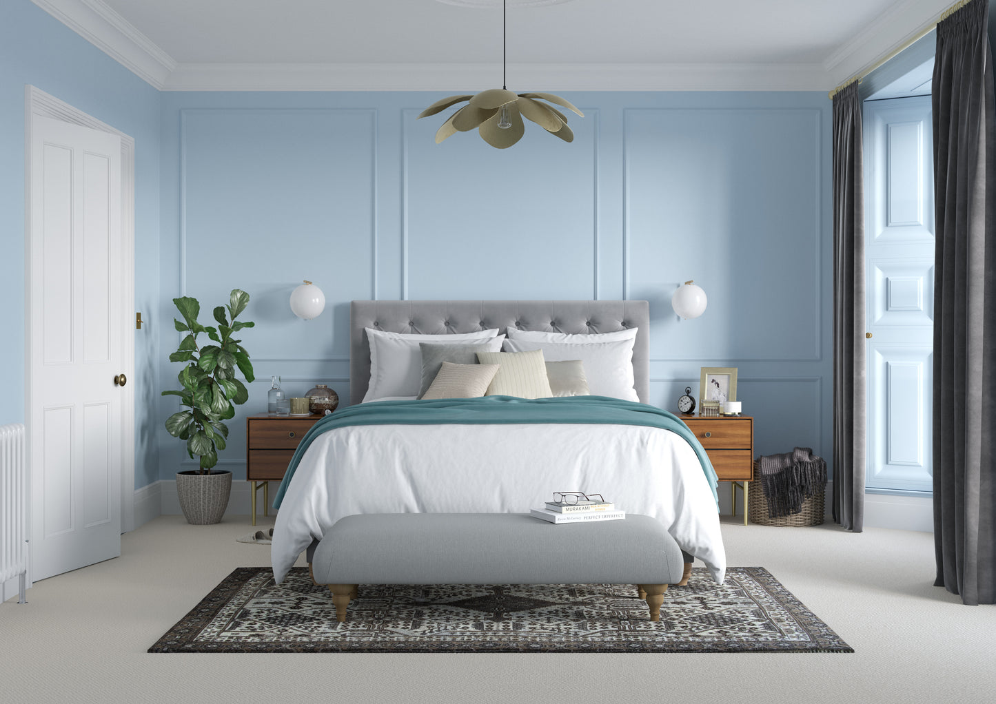 125ml Dulux Heritage Sample Pot Blue Ribbon