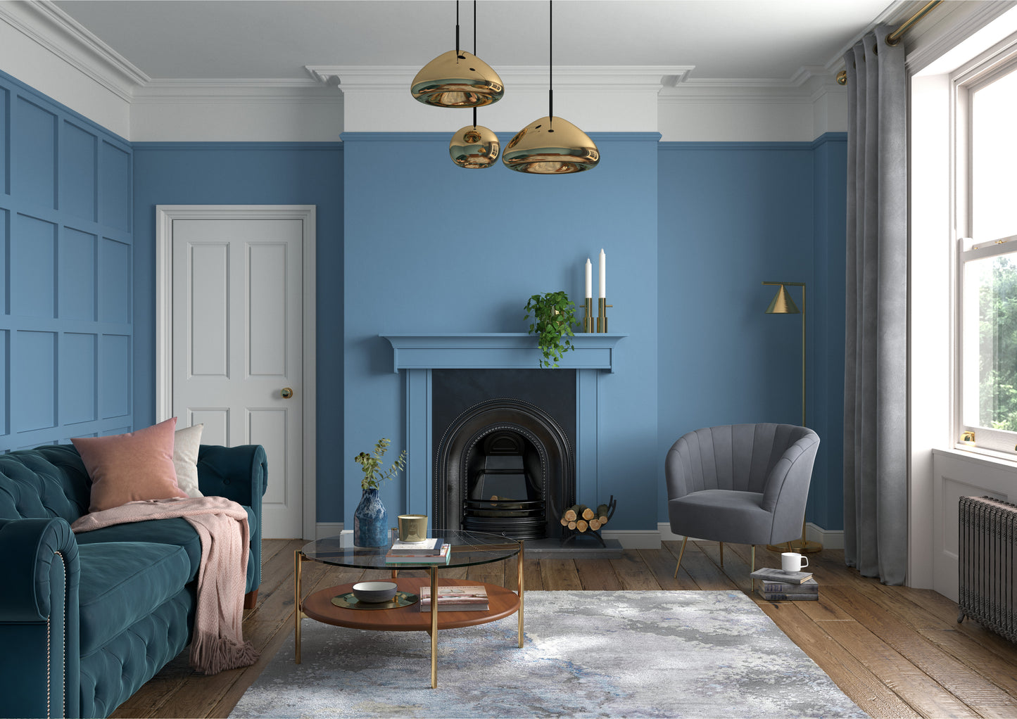 125ml Dulux Heritage Sample Pot Boathouse Blue
