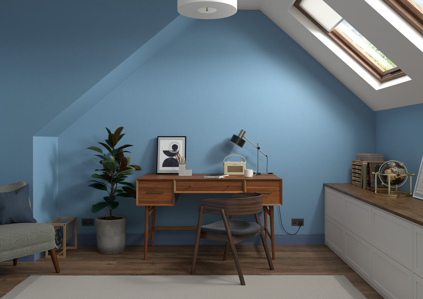Dulux Heritage Velvet Matt Emulsion Boathouse Blue