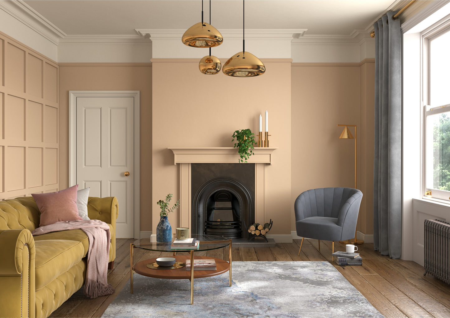125ml Dulux Heritage Sample Pot Buff