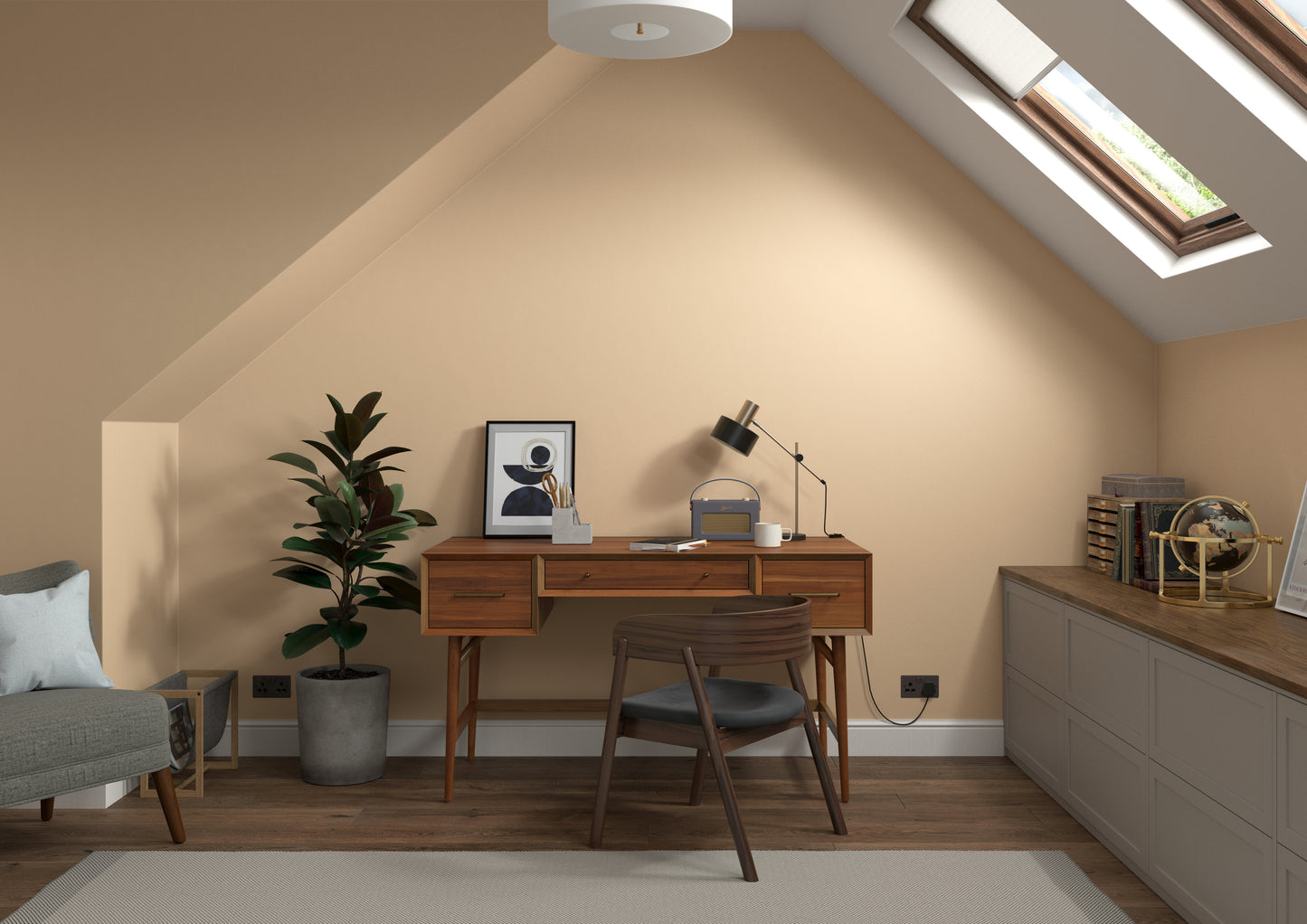 125ml Dulux Heritage Sample Pot Buff