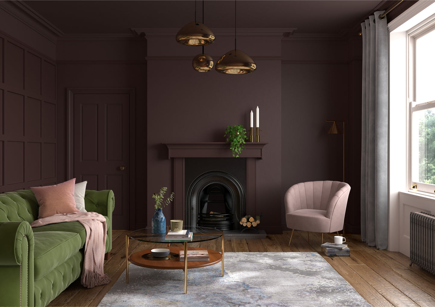 125ml Dulux Heritage Sample Pot Cherry Truffle