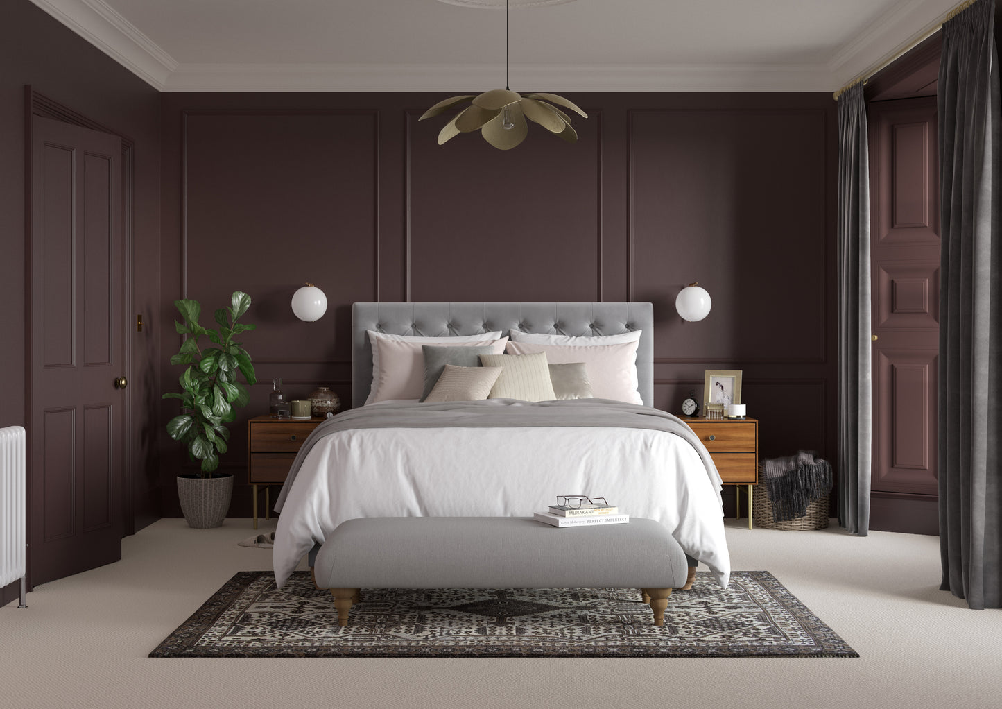 125ml Dulux Heritage Sample Pot Cherry Truffle