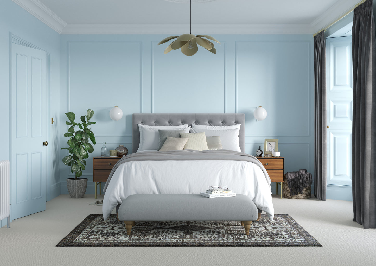 125ml Dulux Heritage Sample Pot Copenhagen Blue