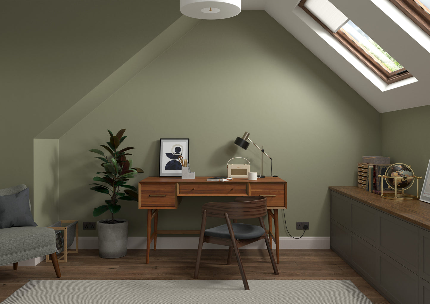 Dulux Heritage Velvet Matt Emulsion DH Drab