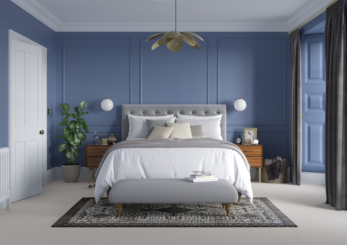 125ml Dulux Heritage Sample Pot DH Indigo