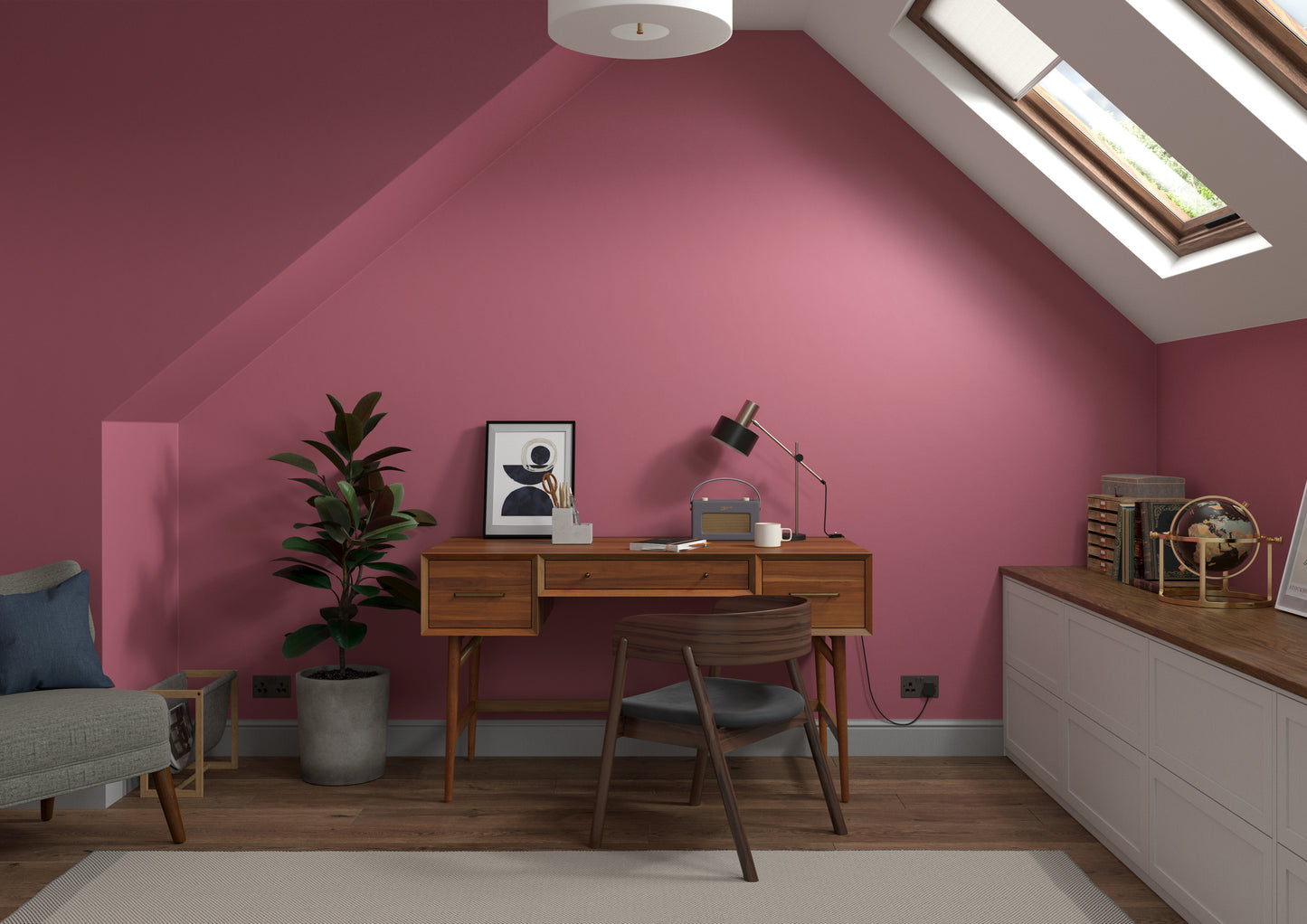 Dulux Heritage Velvet Matt Emulsion Fitzrovia Red