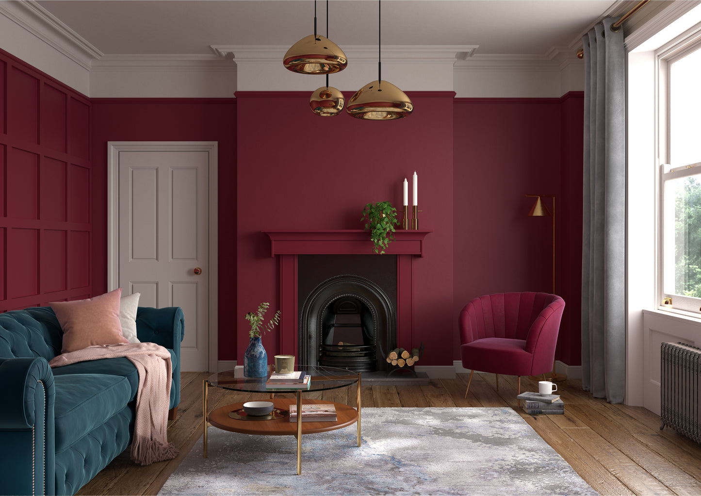 125ml Dulux Heritage Sample Pot Florentine Red
