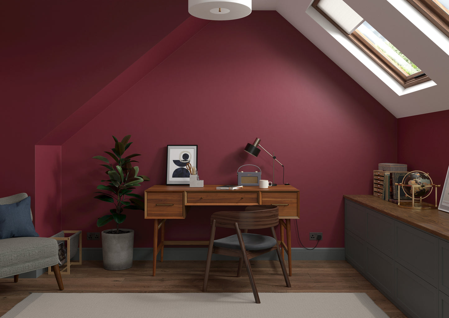 125ml Dulux Heritage Sample Pot Florentine Red