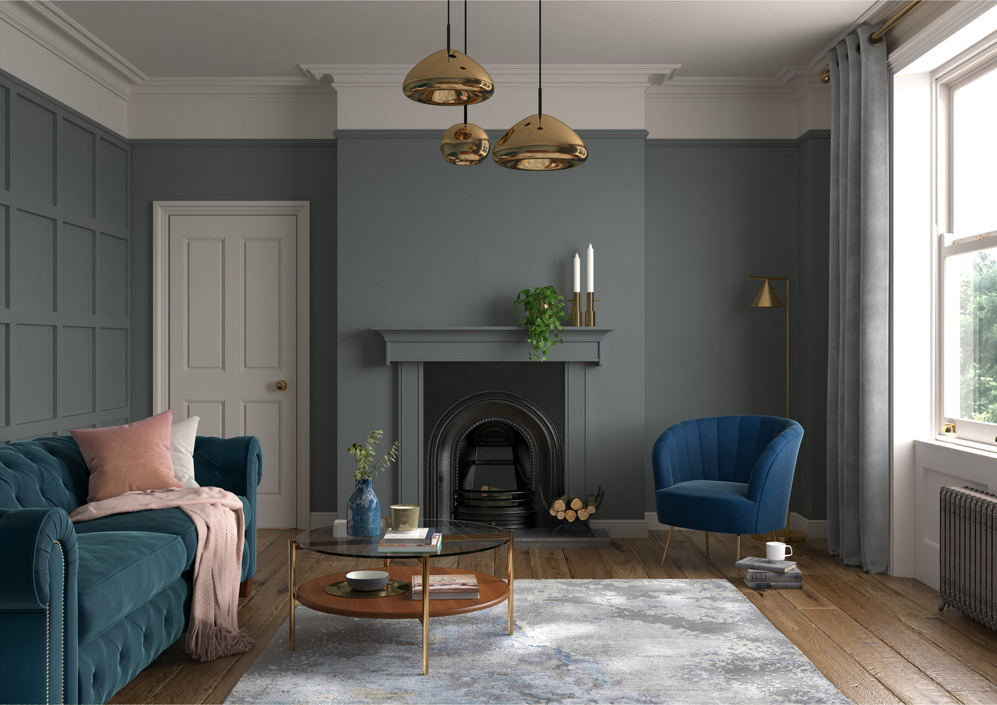 125ml Dulux Heritage Sample Pot Forest Grey