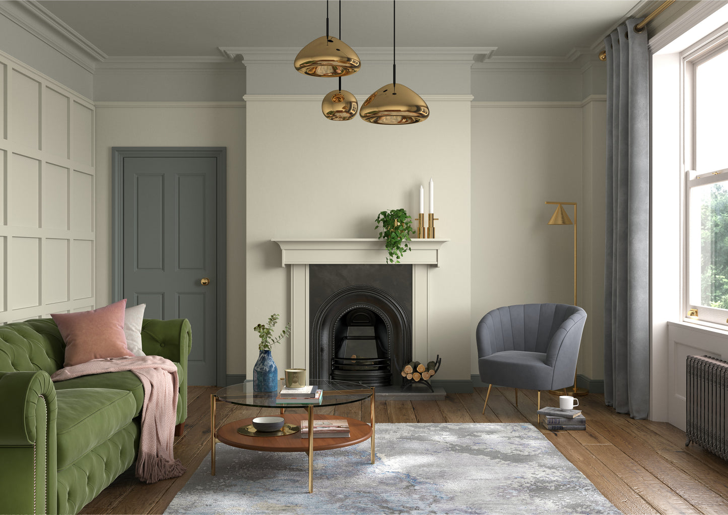 125ml Dulux Heritage Sample Pot Green Earth