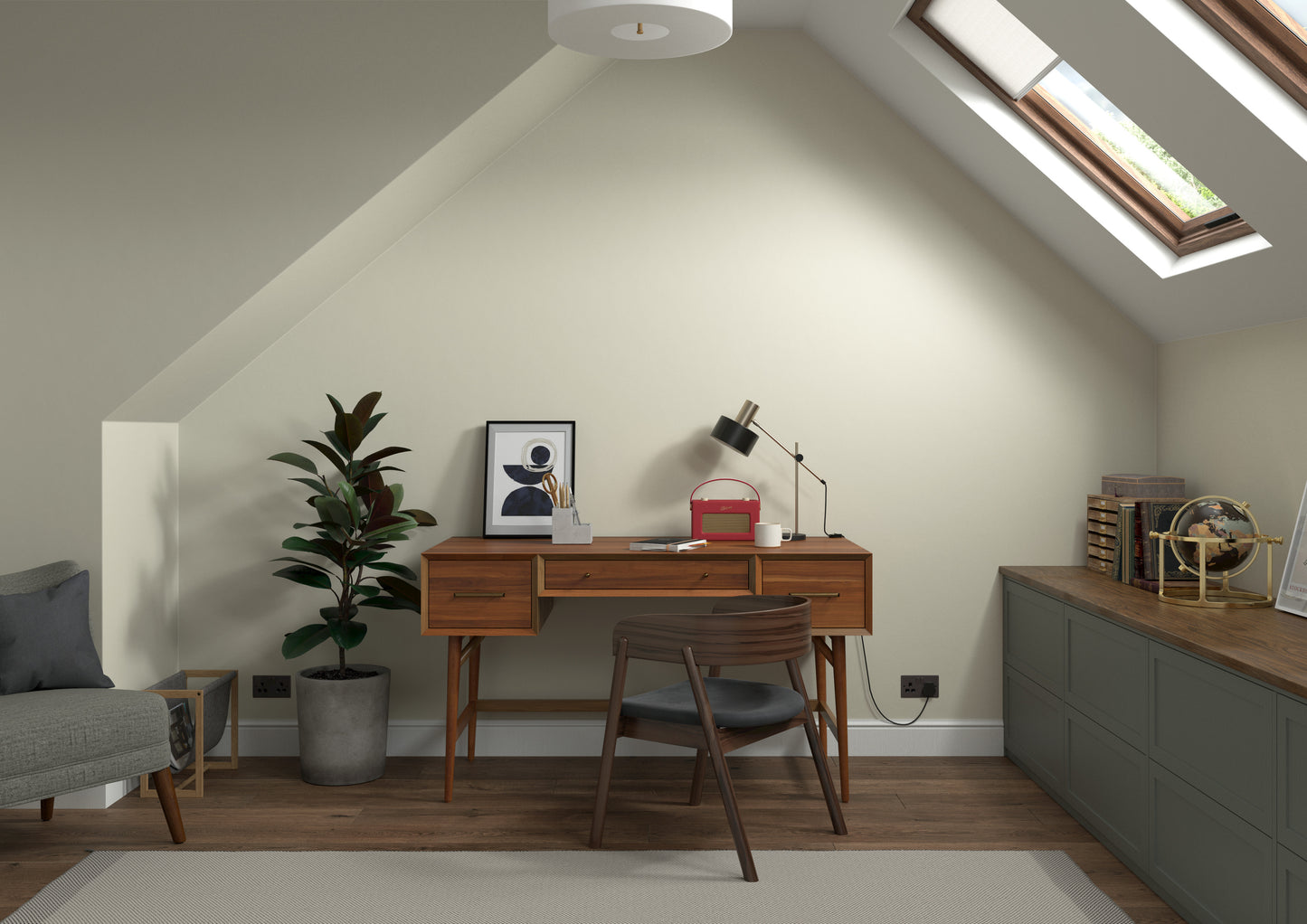 125ml Dulux Heritage Sample Pot Green Earth