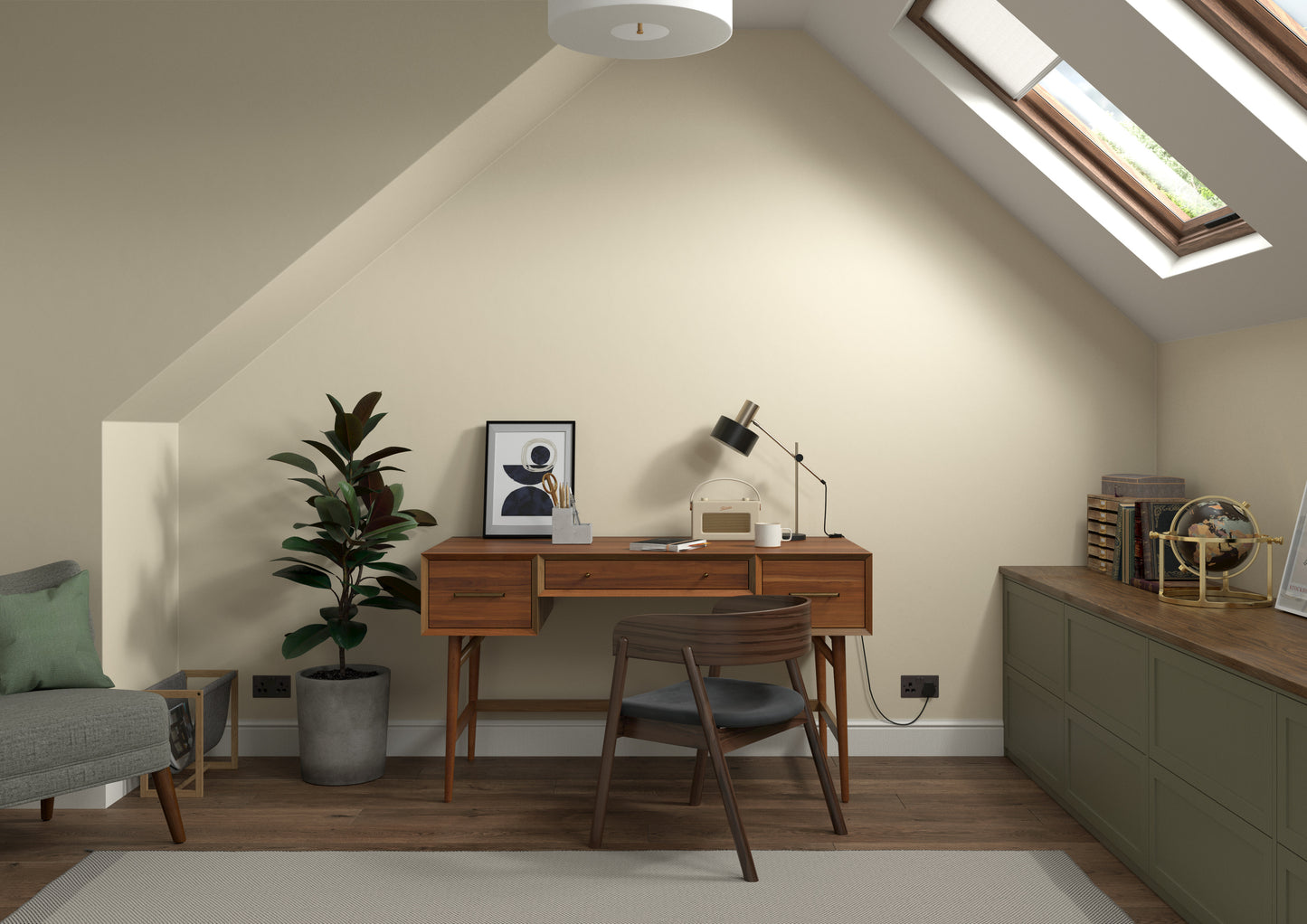 Dulux Heritage Velvet Matt Emulsion Green Marl