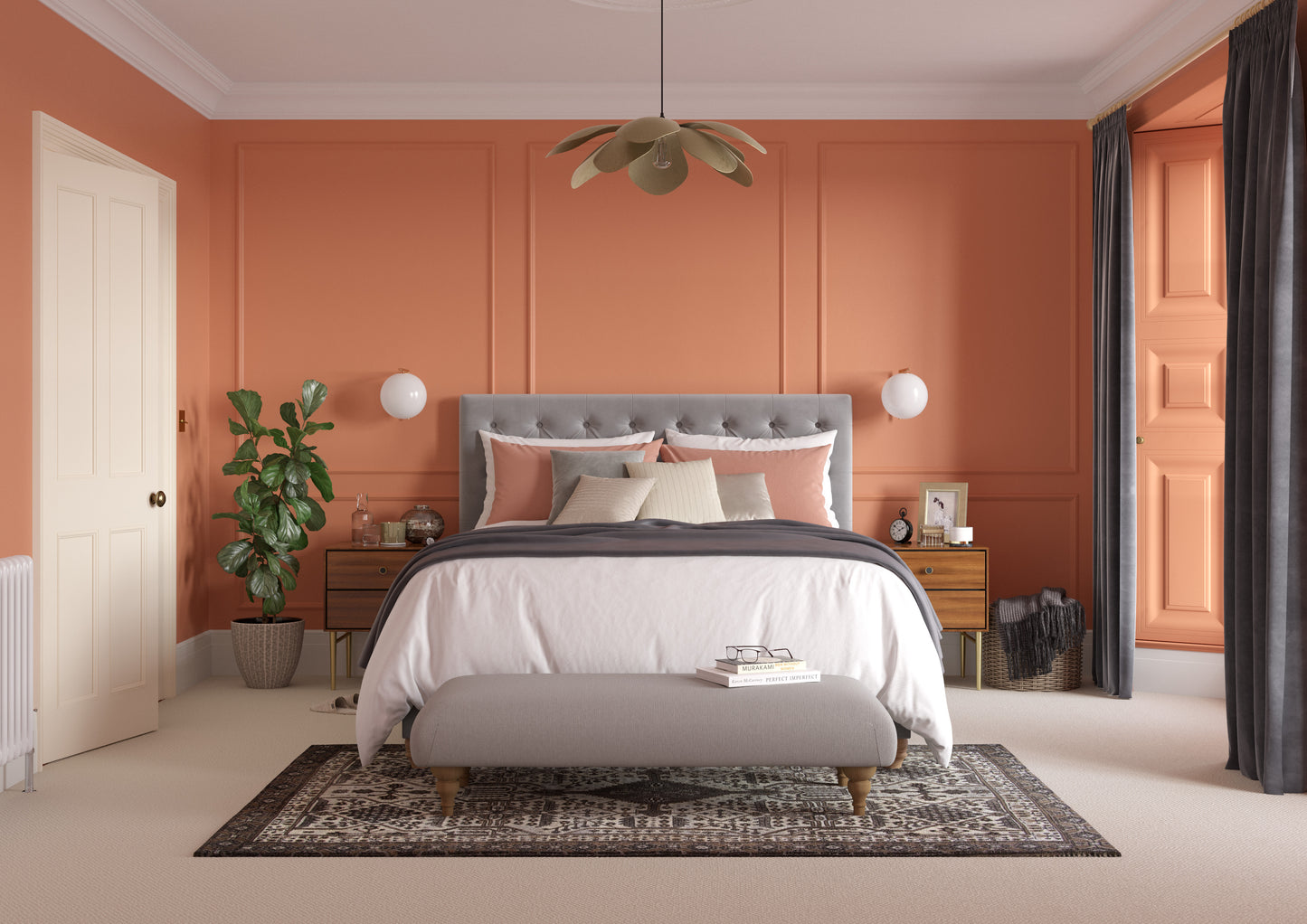 125ml Dulux Heritage Sample Pot Inca Orange