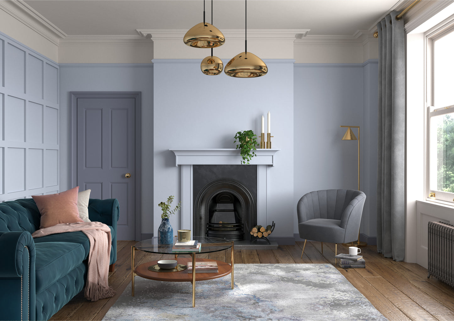 125ml Dulux Heritage Sample Pot Lavender Grey