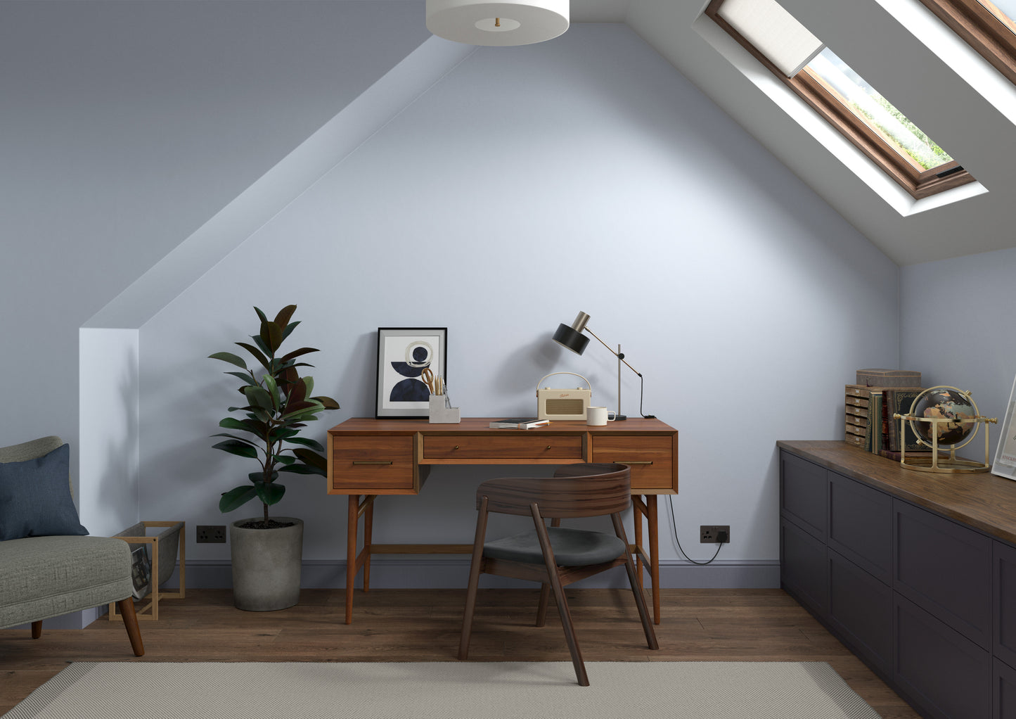 Dulux Heritage Velvet Matt Emulsion Lavender Grey