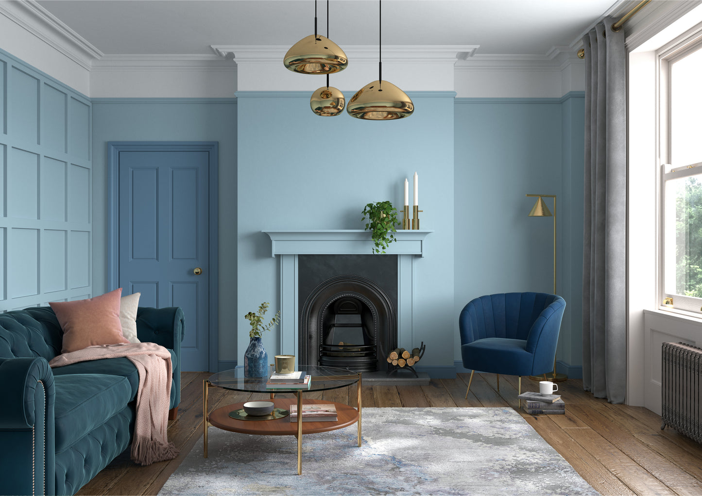 125ml Dulux Heritage Sample Pot Light Teal