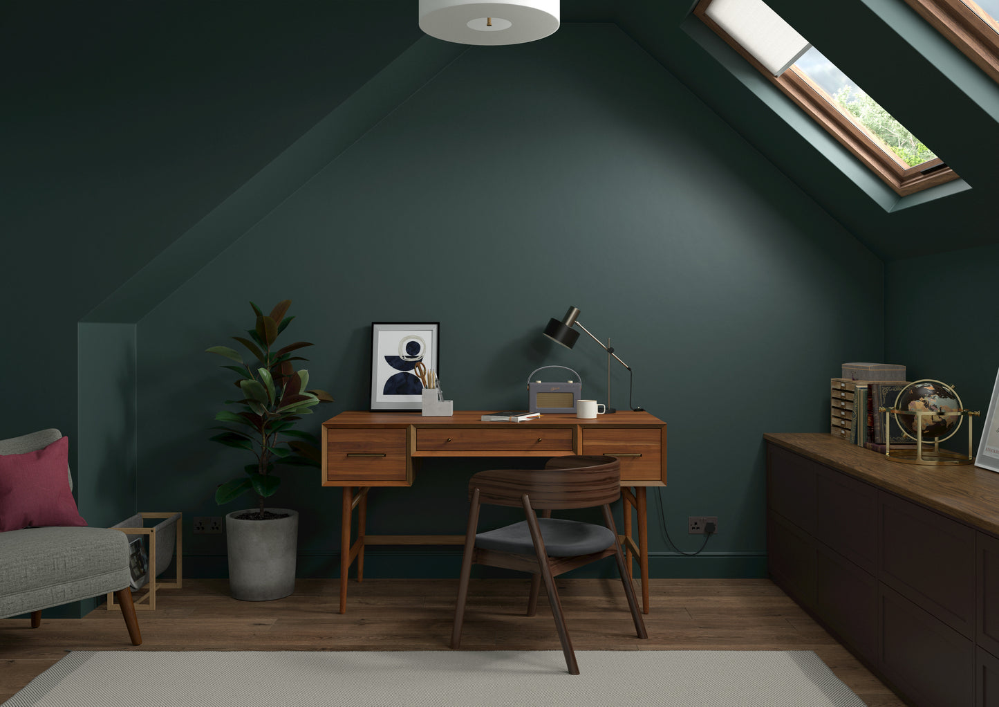 Dulux Heritage Velvet Matt Emulsion Mallard Green