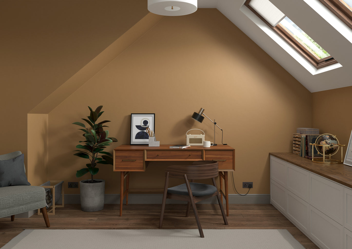 Dulux Heritage Velvet Matt Emulsion Masters Gold