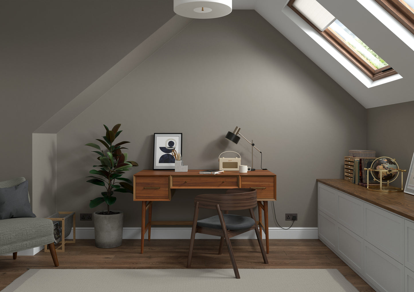 Dulux Heritage Velvet Matt Emulsion Mud Lark