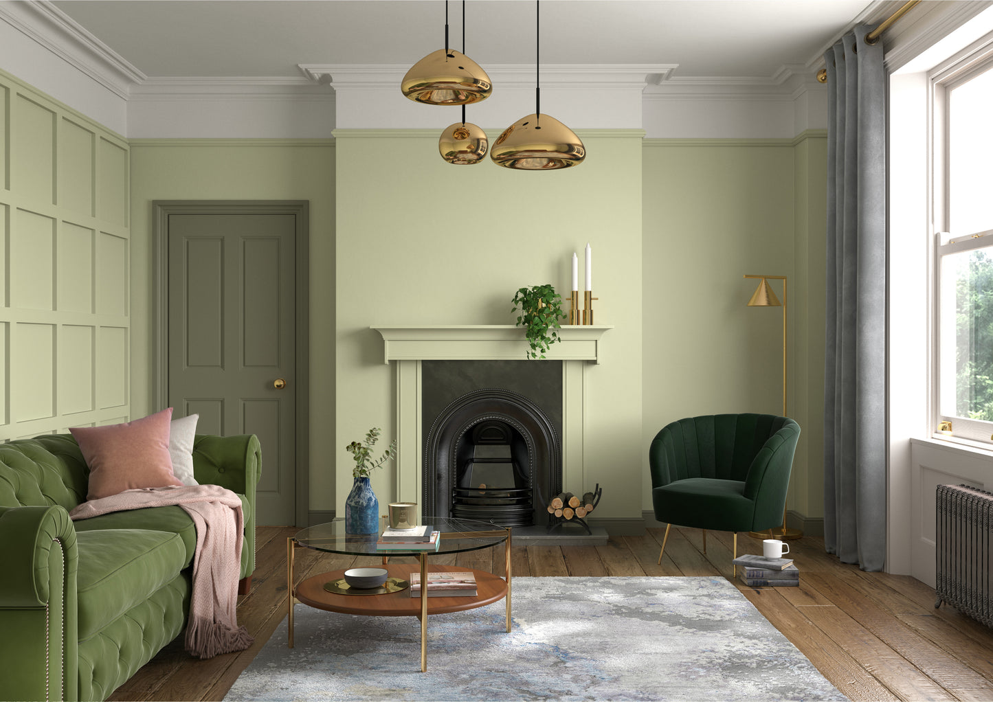125ml Dulux Heritage Sample Pot Pale Olivine