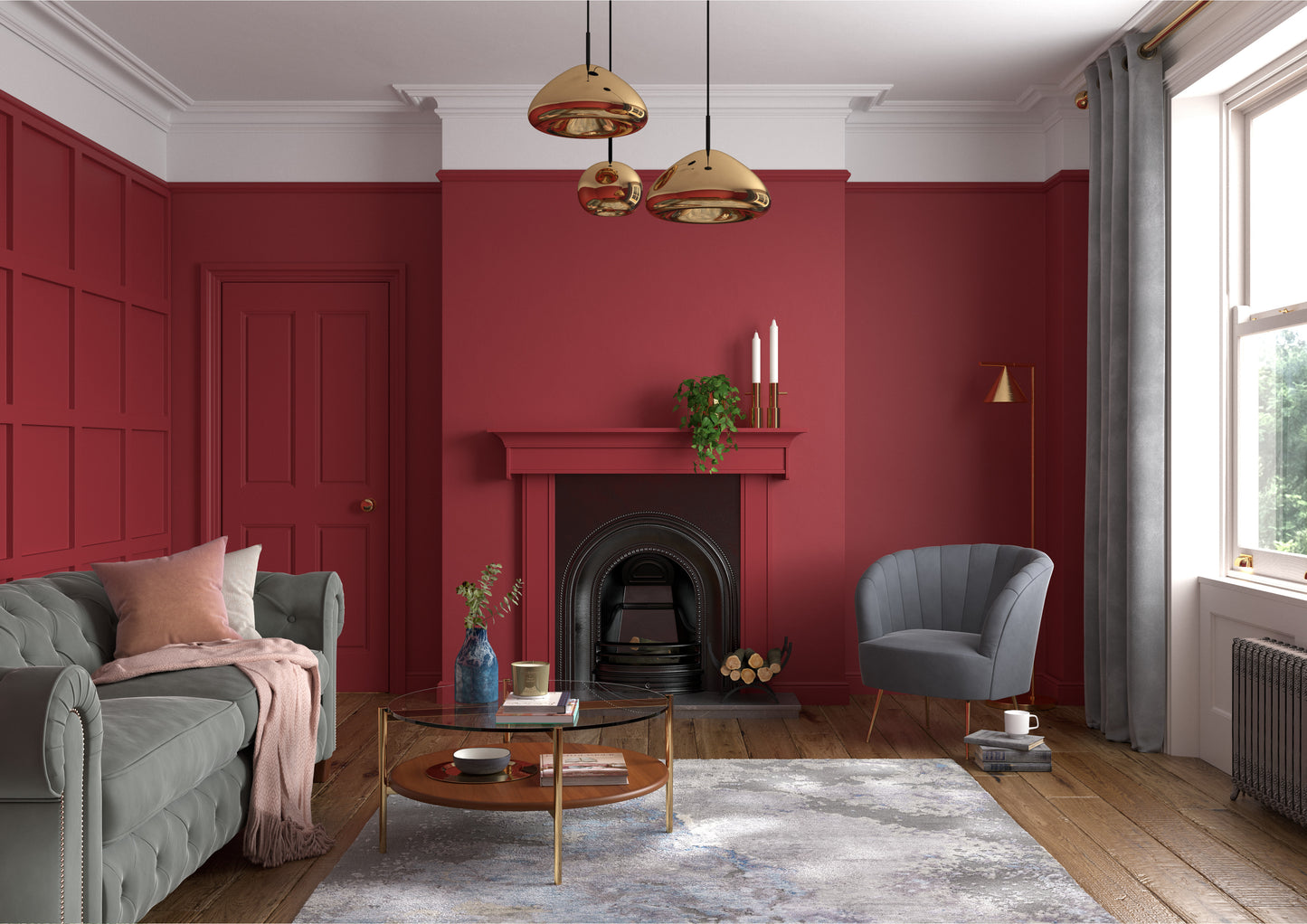 125ml Dulux Heritage Sample Pot Pugin Red