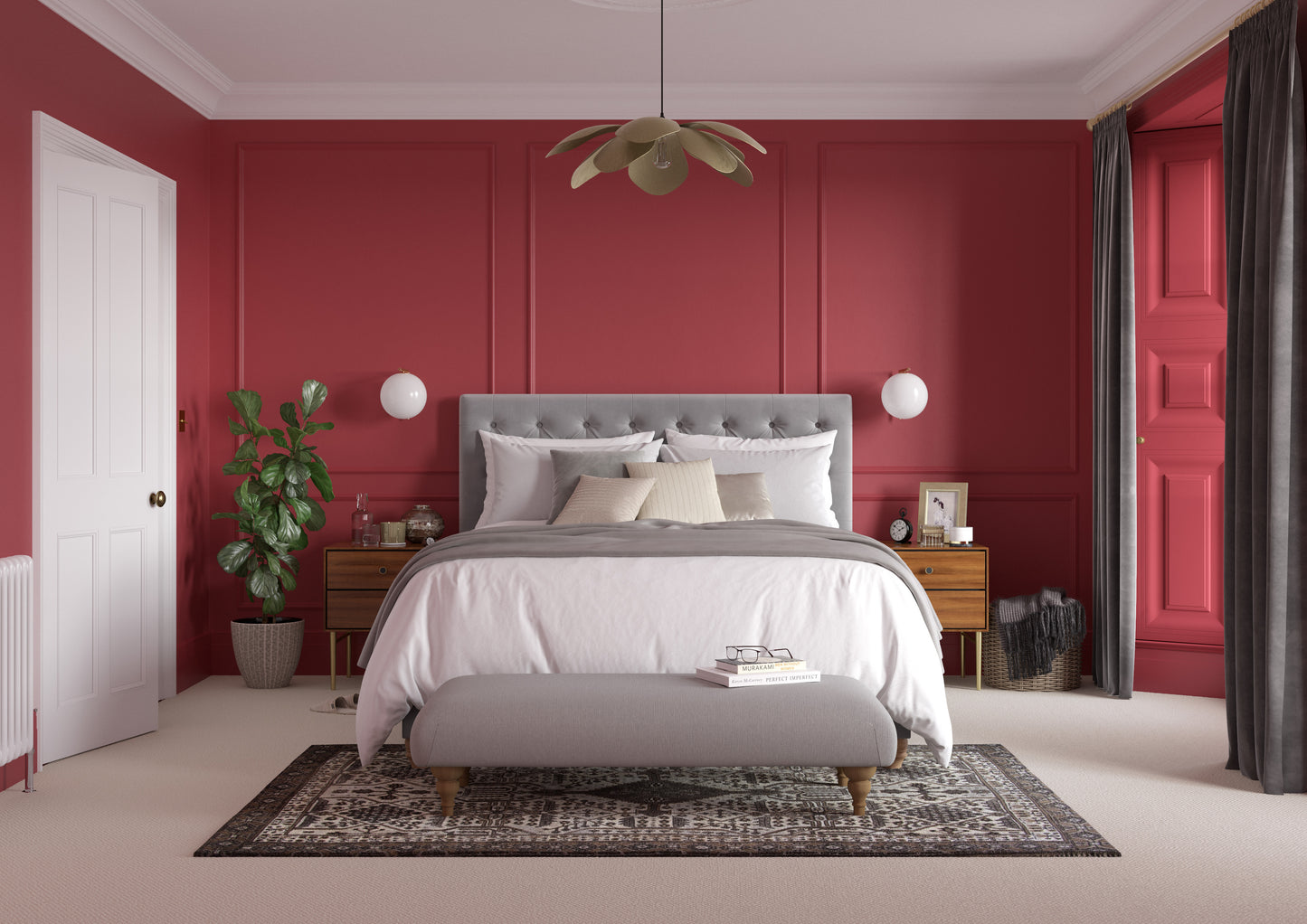 125ml Dulux Heritage Sample Pot Pugin Red