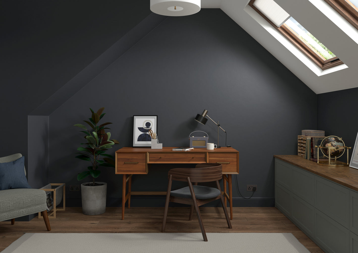 125ml Dulux Heritage Sample Pot Ravens Flight