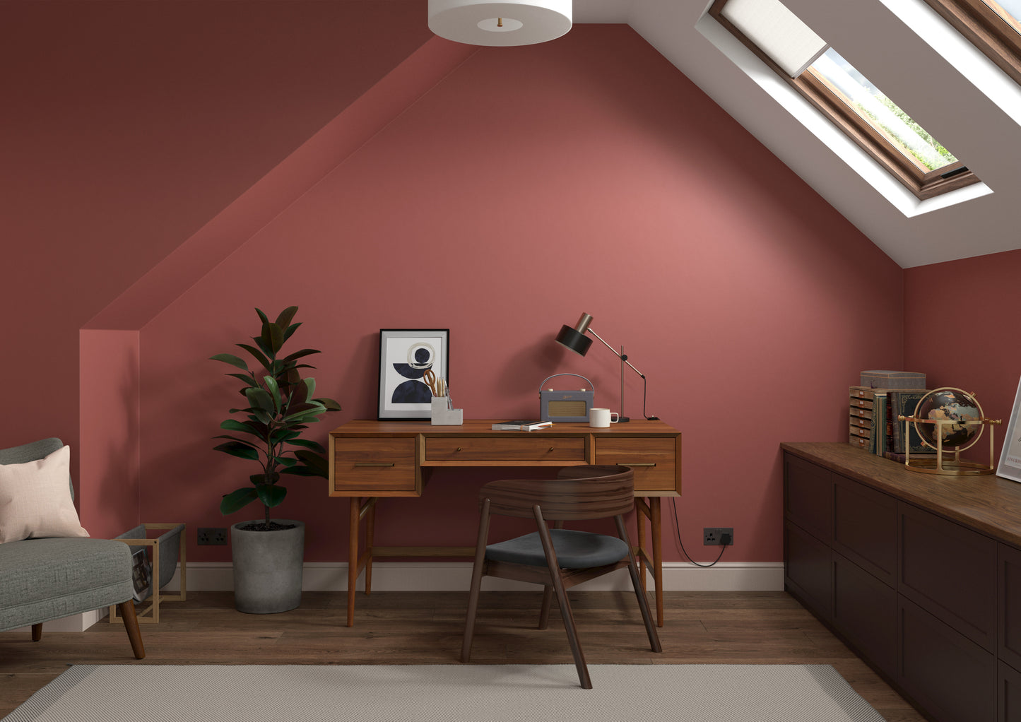 125ml Dulux Heritage Sample Pot Red Ochre