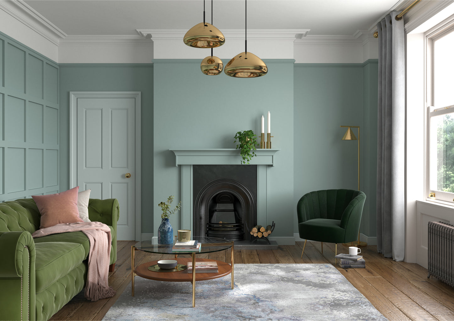 125ml Dulux Heritage Sample Pot Rosemary Leaf