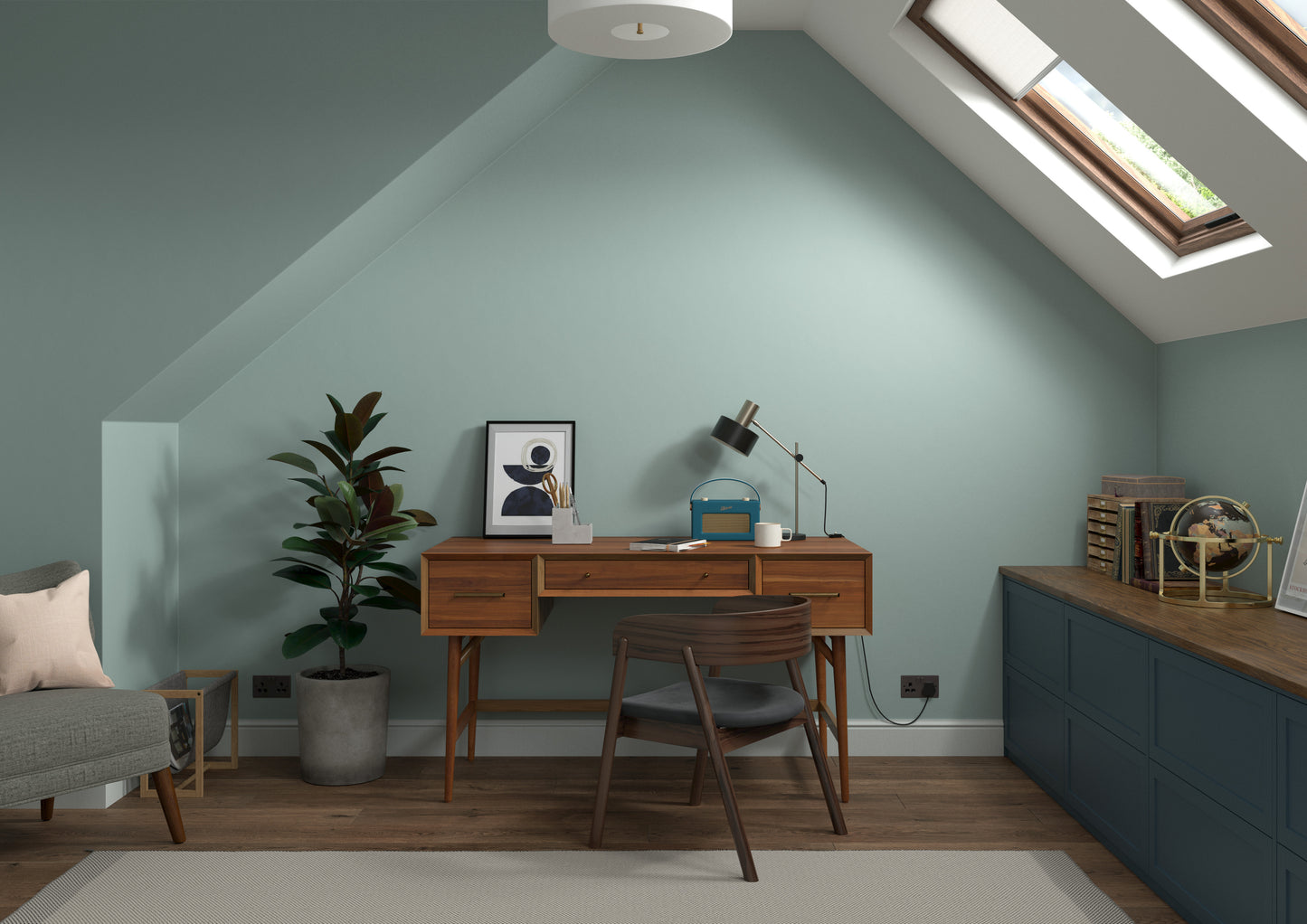 Dulux Heritage Velvet Matt Emulsion Rosemary Leaf