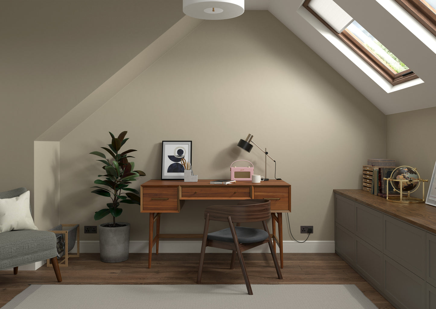 Dulux Heritage Velvet Matt Emulsion Setting Stone